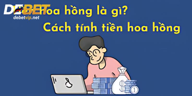 Kiếm tiền tại Debet thông qua nhận thưởng hoa hồng